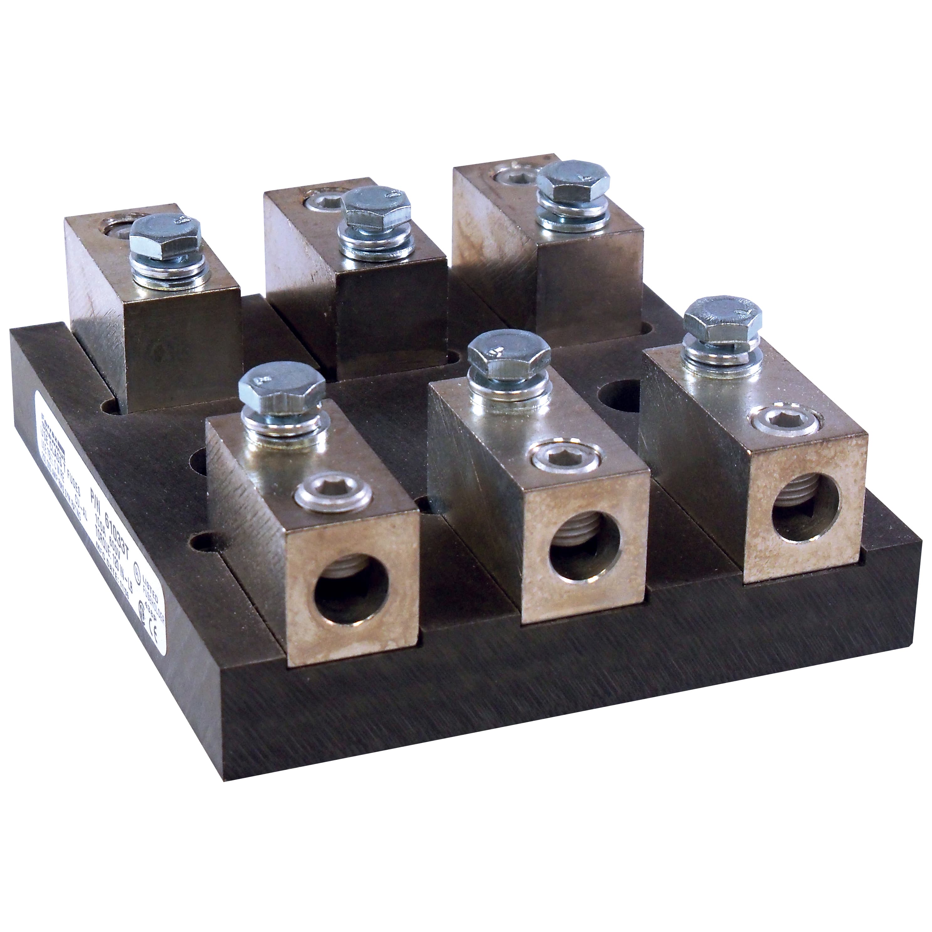 Mersen 61033T 61033T Mersen - Fuse Block 600VAC 600VDC Class T 100A 3-Pole Box Mersen 61033T 61033T Mersen - Fuse Block 600VAC 600VDC Class T 100A 3-Pole Box