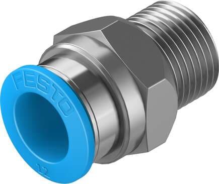Festo 153009 push-in fitting QS-3/8-12 male thread with external hexagon. Size: Standard, Nominal size: 11 mm, Type of seal on screw-in stud: coating, Assembly position: Any, Container size: 10 Festo 153009 push-in fitting QS-3/8-12 male thread with external hexagon. Size: Standard, Nominal size: 11 mm, Type of seal on screw-in stud: coating, Assembly position: Any, Container size: 10