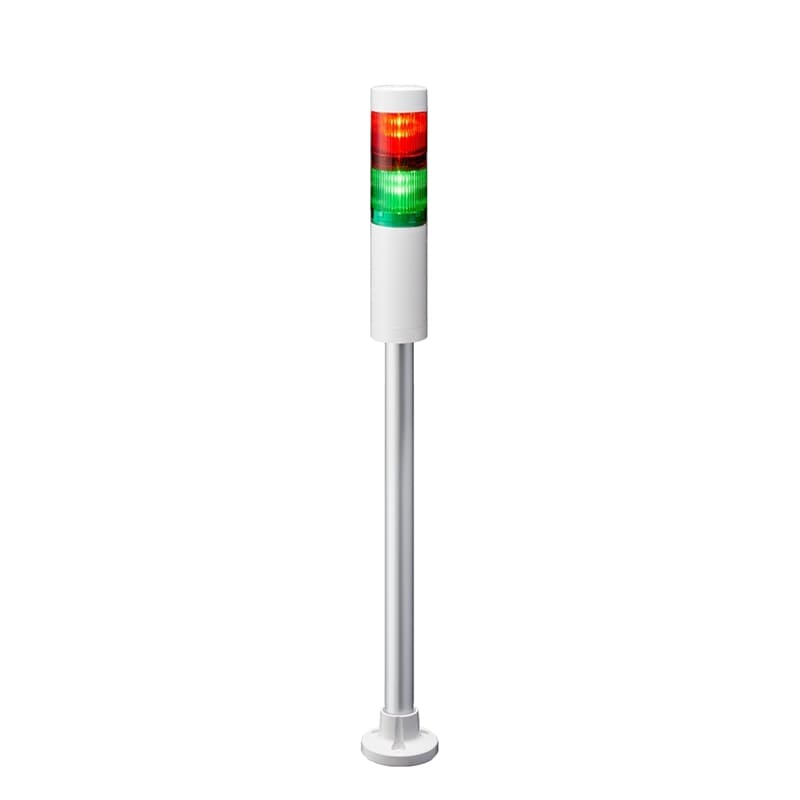Patlite LR4-202PJNW-RG 40mm diameter UL CE IP65 24V DC, Pole Mount/Cable, No Flashing/Buzzer, Off-white, Red/Green Module Patlite LR4-202PJNW-RG 40mm diameter UL CE IP65 24V DC, Pole Mount/Cable, No Flashing/Buzzer, Off-white, Red/Green Module