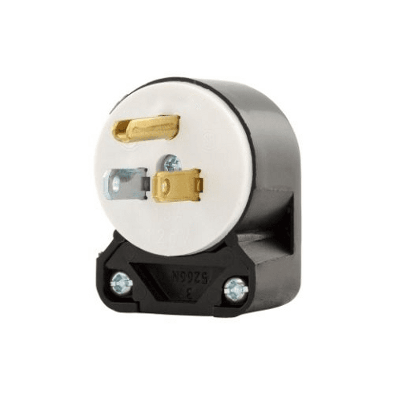 Eaton 5266AN 5266AN Eaton - Eaton Arrow Hart ultra grip straight blade angled plug, #18-12 AWG, 15A, Industrial, 125V, Back wire, Black and white, Brass, Nylon, 5-15P, Two-pole, three-wire, grounding, Screw, 0.33-0.66", Nylon, Core pack Eaton 5266AN 5266AN Eaton - Eaton Arrow Hart ultra grip straight blade angled plug, #18-12 AWG, 15A, Industrial, 125V, Back wire, Black and white, Brass, Nylon, 5-15P, Two-pole, three-wire, grounding, Screw, 0.33-0.66", Nylon, Core pack