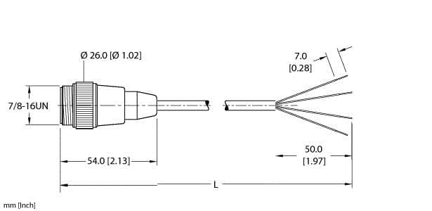 Turck RSM 40-2M RSM 40-2M Turck - RSM 40-2M Actuator and Sensor Cordset, Connection Cable Turck RSM 40-2M RSM 40-2M Turck - RSM 40-2M Actuator and Sensor Cordset, Connection Cable