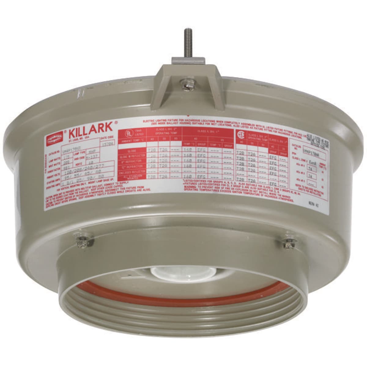 Hubbell VM4H075 VM4 Series - 70W Metal Halide 480V Housing ; Ballast tank and splice box – corrosion resistant copper-free aluminum alloy with baked powder epoxy/polyester finish, electrostatically applied for complete, uniform corrosion protection. ; All external hardw Hubbell VM4H075 VM4 Series - 70W Metal Halide 480V Housing ; Ballast tank and splice box – corrosion resistant copper-free aluminum alloy with baked powder epoxy/polyester finish, electrostatically applied for complete, uniform corrosion protection. ; All external hardw