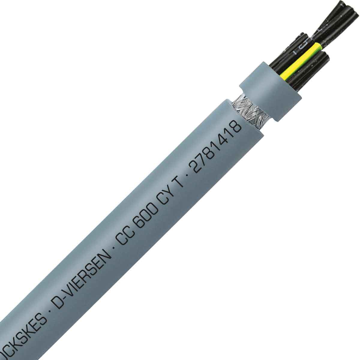 SAB 2781418 CC 600 CY T - 14 AWG/18c, shielded PVC flexible control cable, UL, CSA, CE, RoHS SAB 2781418 CC 600 CY T - 14 AWG/18c, shielded PVC flexible control cable, UL, CSA, CE, RoHS