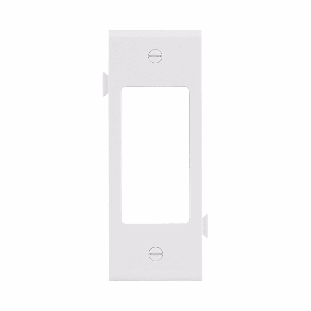 Eaton STC26W STC26W Eaton - Eaton Sectional wallplate, Center piece, White, Decorator Cutout, Polycarbonate, Single- gang, Mid-size Eaton STC26W STC26W Eaton - Eaton Sectional wallplate, Center piece, White, Decorator Cutout, Polycarbonate, Single- gang, Mid-size