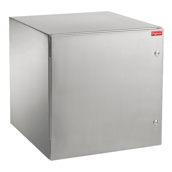 Hoffman PTRS242412X ProTek Single-Door, Type 4, 4X, 12, 24.09x23.62x11.81, SS, Solid Hoffman PTRS242412X ProTek Single-Door, Type 4, 4X, 12, 24.09x23.62x11.81, SS, Solid