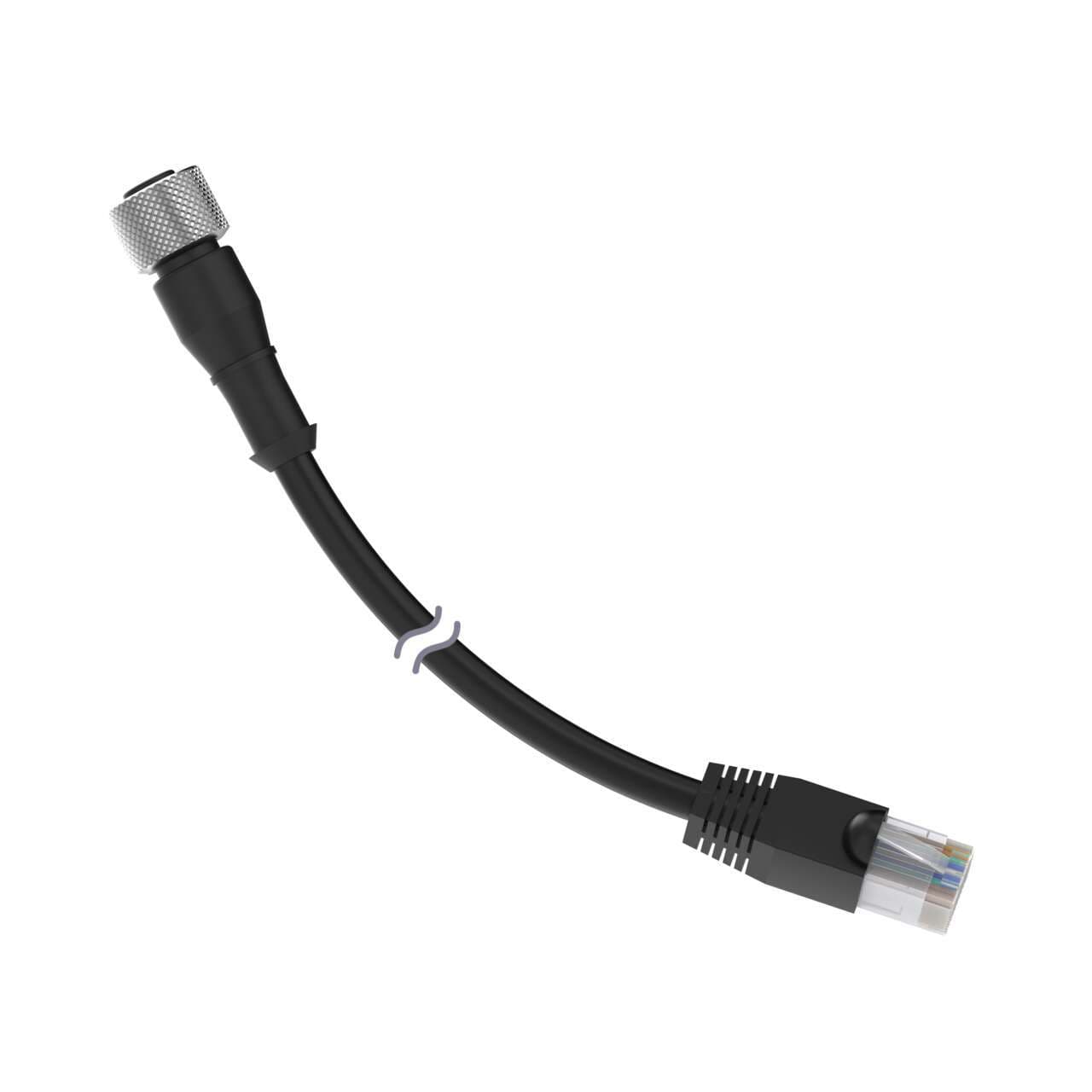 Banner STPF-M12-806 Banner STPF-M12-806 - Cordset: Double Ended A-Code M12 to RJ45; 4-pin Straight Female; 8-pin Straight Male Connectors with Shield; 1.83 m (6 ft) Black PVC Jacket; Nickel-Plated Brass Coupling Nut Banner STPF-M12-806 Banner STPF-M12-806 - Cordset: Double Ended A-Code M12 to RJ45; 4-pin Straight Female; 8-pin Straight Male Connectors with Shield; 1.83 m (6 ft) Black PVC Jacket; Nickel-Plated Brass Coupling Nut