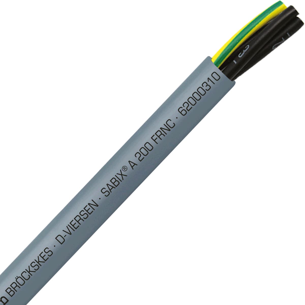 SAB 62000310 SABIX A 200 FRNC - 16 AWG/3c, low smoke halogen free flame retardant flexible SABIX control cable, CE, RoHS SAB 62000310 SABIX A 200 FRNC - 16 AWG/3c, low smoke halogen free flame retardant flexible SABIX control cable, CE, RoHS