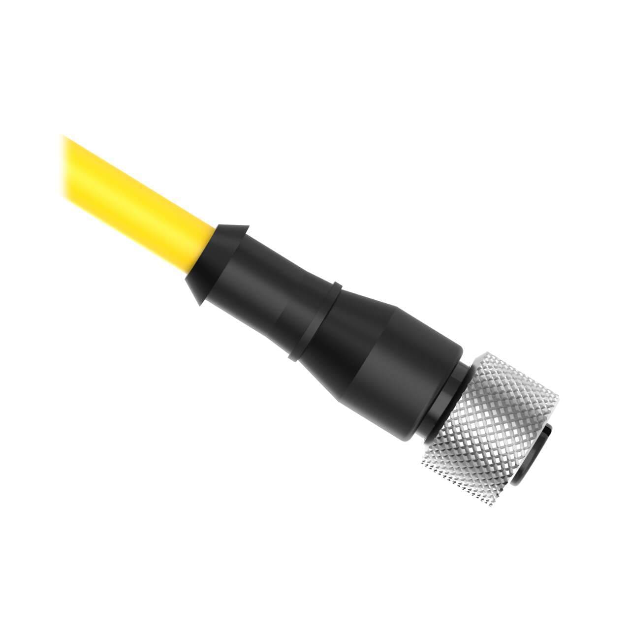 Banner QDEG-850D Cordset: Single Ended M12; 8-pin Straight Female; 15.24 m 8x22 Yellow PVC Jacket; Nickel-Plated Brass Coupling Nut Banner QDEG-850D Cordset: Single Ended M12; 8-pin Straight Female; 15.24 m 8x22 Yellow PVC Jacket; Nickel-Plated Brass Coupling Nut