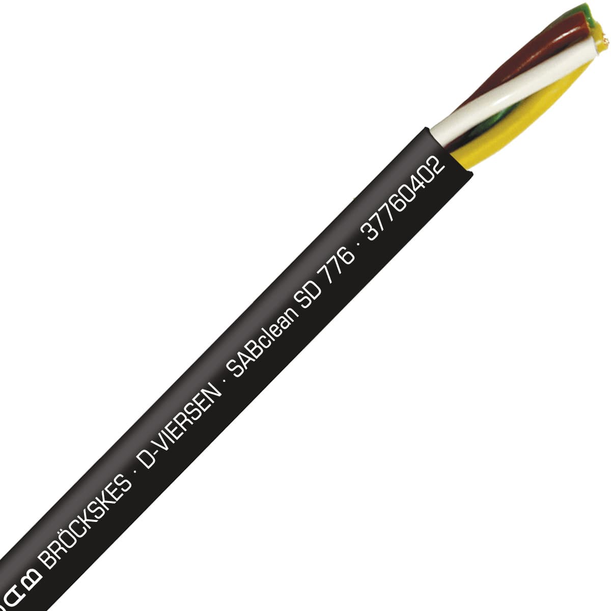 SAB 37760402 SABclean SD 776 - 24 AWG/4c, continuous flex data cable, CE, RoHS SAB 37760402 SABclean SD 776 - 24 AWG/4c, continuous flex data cable, CE, RoHS