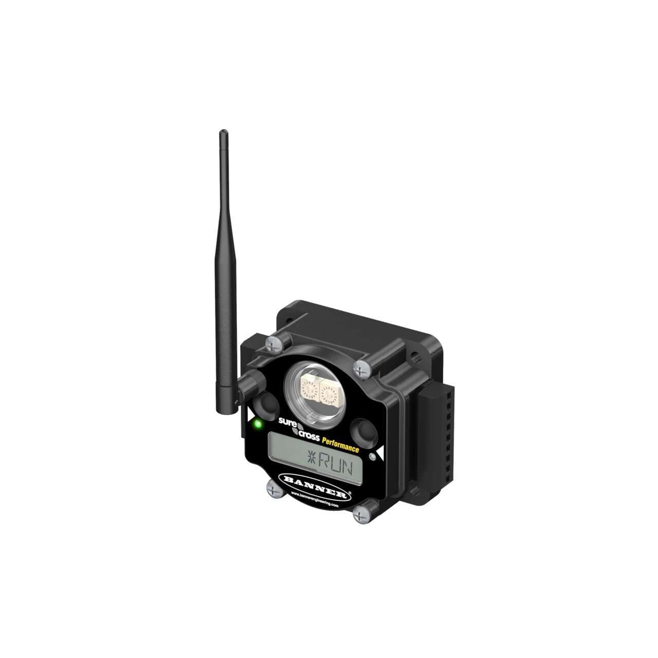 Banner DX80G9M6S-PM8C PM Series Gateway - LCD Selectable I/O Mapping; 900 MHz IP20, NEMA 1; Inputs: Six Sourcing/PNP Discrete; Outputs: Six Sourcing/PNP Discrete; External Terminals Banner DX80G9M6S-PM8C PM Series Gateway - LCD Selectable I/O Mapping; 900 MHz IP20, NEMA 1; Inputs: Six Sourcing/PNP Discrete; Outputs: Six Sourcing/PNP Discrete; External Terminals