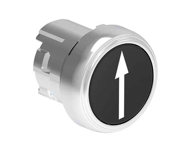 Lovato Electric LPSB1152 LPSB1152 Lovato - Pushbutton actuator, spring return, with symbol dia: 22mm Platinum series metal, flush, ‚Üë/Black Lovato Electric LPSB1152 LPSB1152 Lovato - Pushbutton actuator, spring return, with symbol dia: 22mm Platinum series metal, flush, ‚Üë/Black