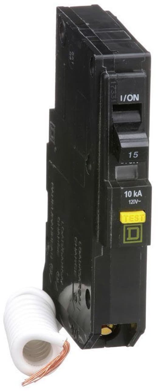 QO115GFI Part Image. Manufactured by Schneider Electric.