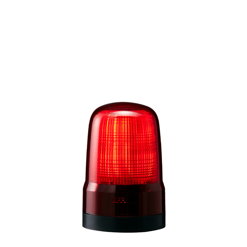 Patlite SL08-M2KTN-R 80mm, Flashing Signal Beacon, 100-240V AC, 2-Screw Mount with Terminal Block, No Buzzer, Red Patlite SL08-M2KTN-R 80mm, Flashing Signal Beacon, 100-240V AC, 2-Screw Mount with Terminal Block, No Buzzer, Red