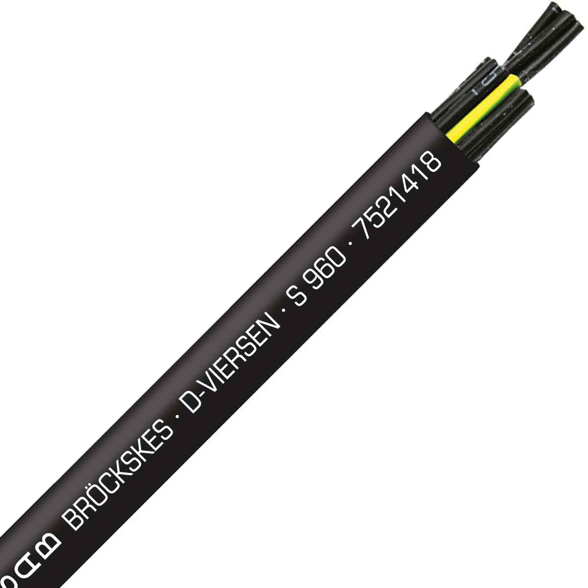 SAB 7521418 S 960 - 14 AWG/18c, oil resistant, continuous flex PVC control cable, UL, CSA, CE, RoHS SAB 7521418 S 960 - 14 AWG/18c, oil resistant, continuous flex PVC control cable, UL, CSA, CE, RoHS