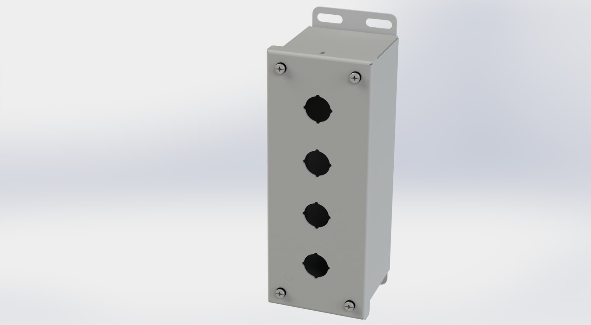 Saginaw Control SCE-4PBGX PBGX Enclosure, Height:8.88", Width:3.25", Depth:3.50", Saginaw Control SCE-4PBGX PBGX Enclosure, Height:8.88", Width:3.25", Depth:3.50",