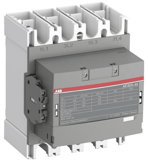 ABB Control AF305-40-11-11 AF305-40-11-11 ABB Control - CONTACTOR 4 POLE 350A 600VAC ABB Control AF305-40-11-11 AF305-40-11-11 ABB Control - CONTACTOR 4 POLE 350A 600VAC