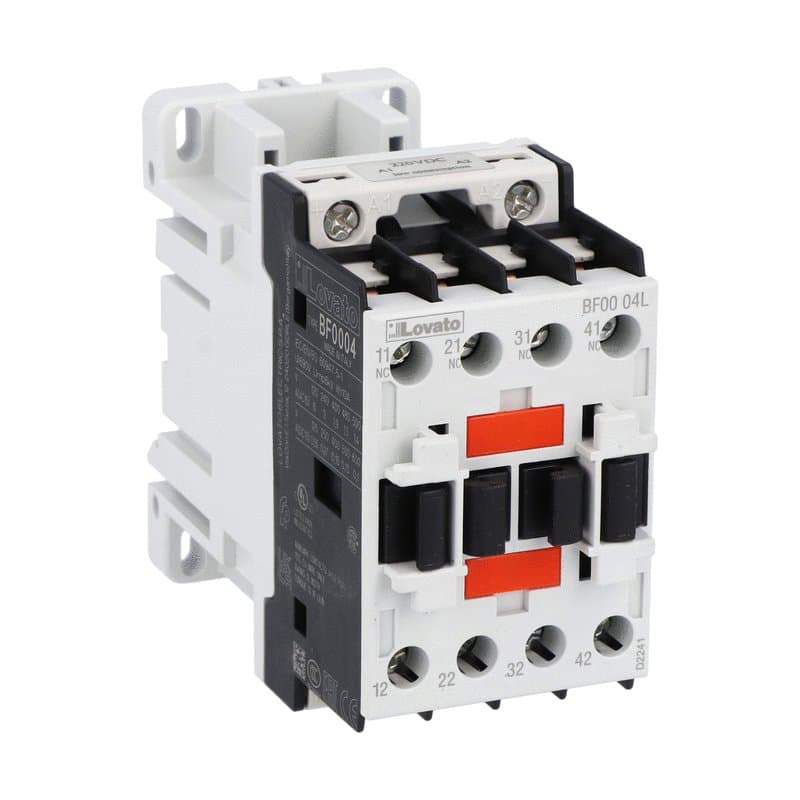 Lovato Electric BF0004L048 BF0004L048 Lovato - Control relay with DC coil low consumption, 48VDC, 4NC Lovato Electric BF0004L048 BF0004L048 Lovato - Control relay with DC coil low consumption, 48VDC, 4NC