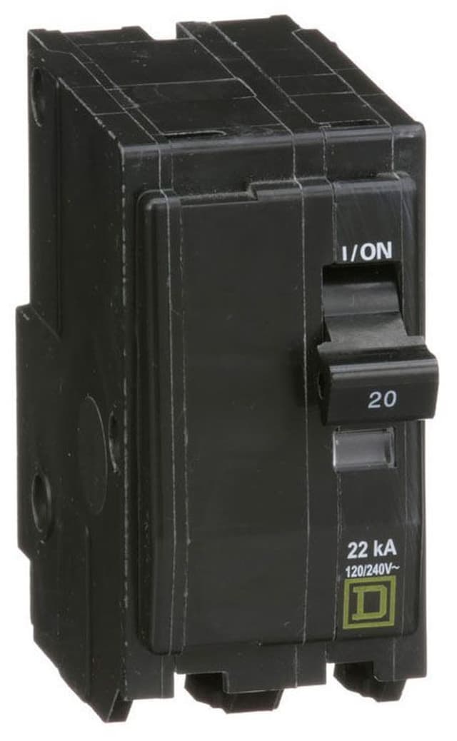QO220VH Part Image. Manufactured by Schneider Electric.