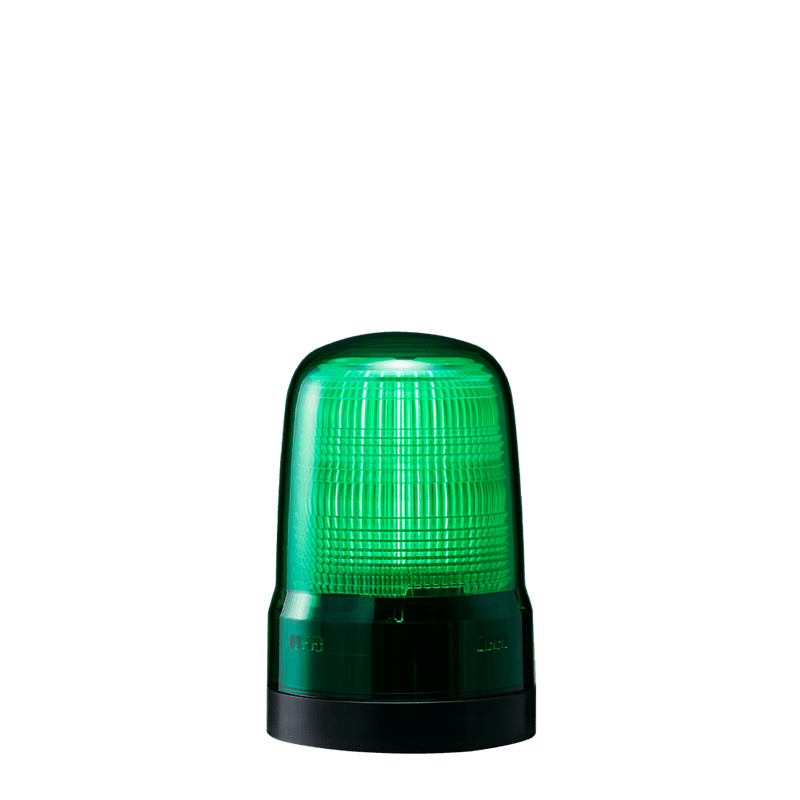Patlite SL08-M1KTN-G 80mm Flashing Signal Beacon, Green, 12-24V DC Patlite SL08-M1KTN-G 80mm Flashing Signal Beacon, Green, 12-24V DC