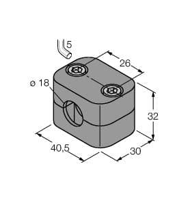 BSS-18 Part Image. Manufactured by Turck.