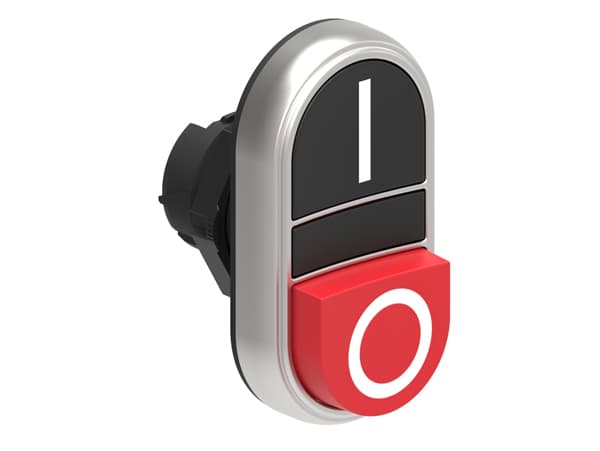 Lovato Electric LPCB7222 LPCB7222 Lovato - Double-touch actuator, spring return dia: 22mm Platinum series chromed plastic, 1 extended and 1 flush pushbuttons. Both spring return, Black - Red/I - 0 Lovato Electric LPCB7222 LPCB7222 Lovato - Double-touch actuator, spring return dia: 22mm Platinum series chromed plastic, 1 extended and 1 flush pushbuttons. Both spring return, Black - Red/I - 0