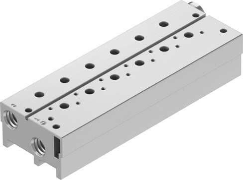 Festo 576481 manifold block VABM-B10-20S-N14-6-P3 Grid dimension: 22 mm, Assembly position: Any, Max. number of valve positions: 6, Corrosion resistance classification CRC: 2 - Moderate corrosion stress, Product weight: 601 g Festo 576481 manifold block VABM-B10-20S-N14-6-P3 Grid dimension: 22 mm, Assembly position: Any, Max. number of valve positions: 6, Corrosion resistance classification CRC: 2 - Moderate corrosion stress, Product weight: 601 g