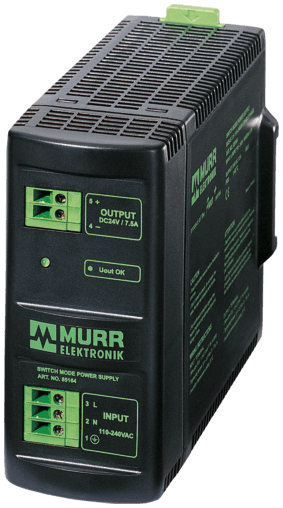 Murr Elektronik 85164 85164 Murrelektronik - MCS-B POWER SUPPLY 1-PHASE, IN: 100-265VAC OUT: 24V/7,5ADC Murr Elektronik 85164 85164 Murrelektronik - MCS-B POWER SUPPLY 1-PHASE, IN: 100-265VAC OUT: 24V/7,5ADC
