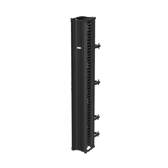 Hoffman DV10D7 CableTek Vertical Cable Manager, 10.00x84.00, Black, Composite, Double Hoffman DV10D7 CableTek Vertical Cable Manager, 10.00x84.00, Black, Composite, Double