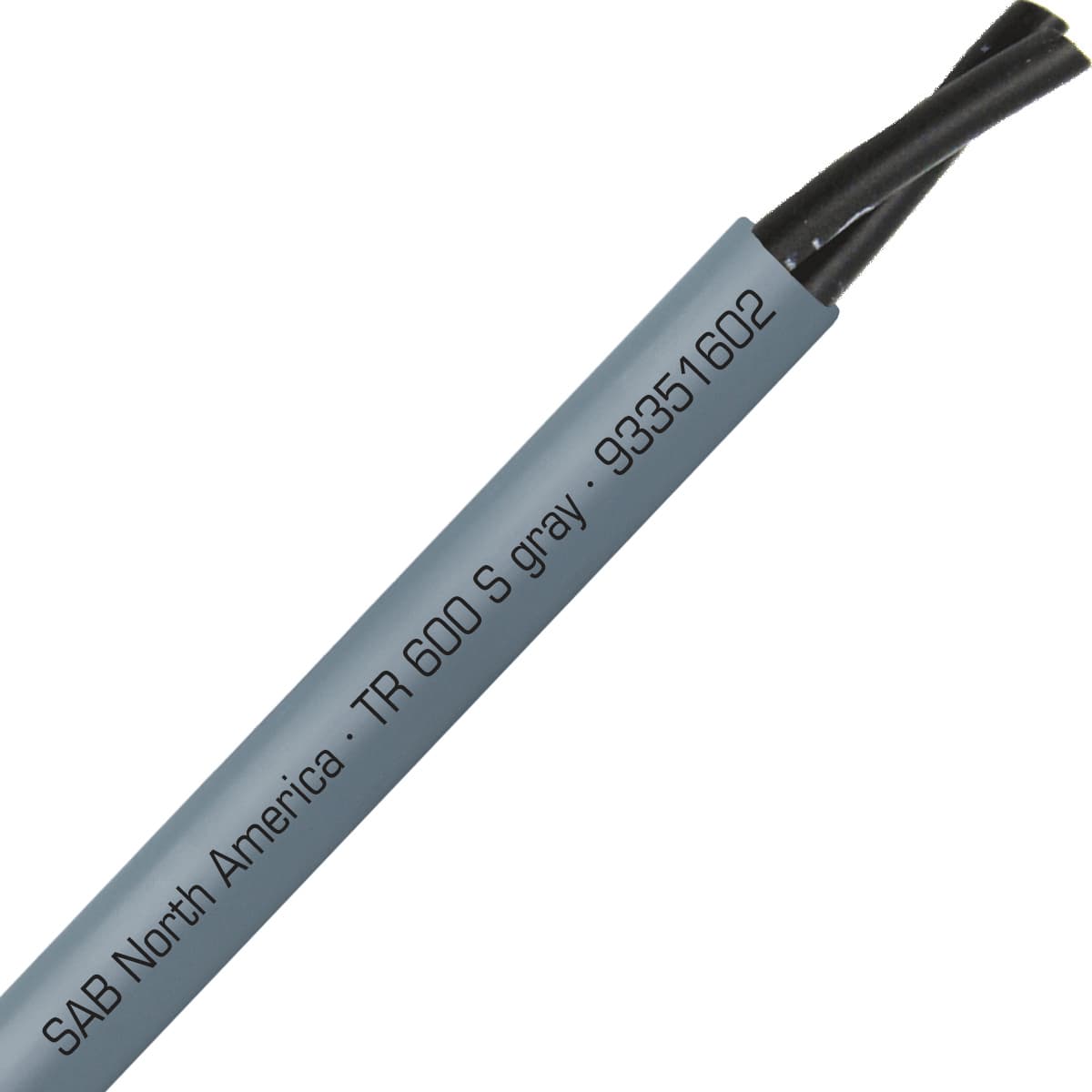SAB 93351602 TR 600 S gray - 16 AWG/2c, oil resistant flexible exposed run tray cable, UL, CSA, WTTC, NFPA 79, CE, RoHS SAB 93351602 TR 600 S gray - 16 AWG/2c, oil resistant flexible exposed run tray cable, UL, CSA, WTTC, NFPA 79, CE, RoHS