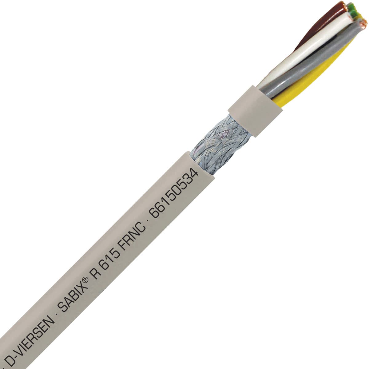 SAB 66150534 SABIX R 615 FRNC - 22 AWG/5c, shielded halogen-free flame retardant rail data cable, CE, RoHS SAB 66150534 SABIX R 615 FRNC - 22 AWG/5c, shielded halogen-free flame retardant rail data cable, CE, RoHS