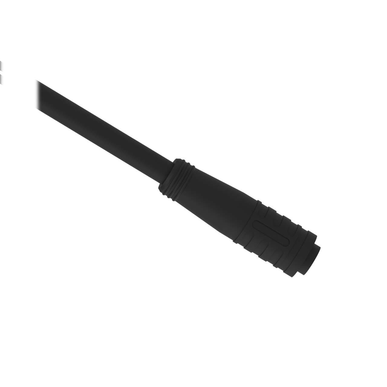 Banner PKG4S-2 Cordset: Single Ended M8; 4-pin Straight Female; 2 m (6.56 ft) 4x26 Shielded Black PVC Jacket Banner PKG4S-2 Cordset: Single Ended M8; 4-pin Straight Female; 2 m (6.56 ft) 4x26 Shielded Black PVC Jacket