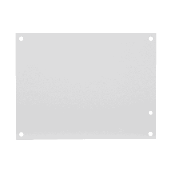 Hoffman A10N8P Panel for Small Enclosure, Type 1 and 3R , fits 10x8, White, Steel Hoffman A10N8P Panel for Small Enclosure, Type 1 and 3R , fits 10x8, White, Steel