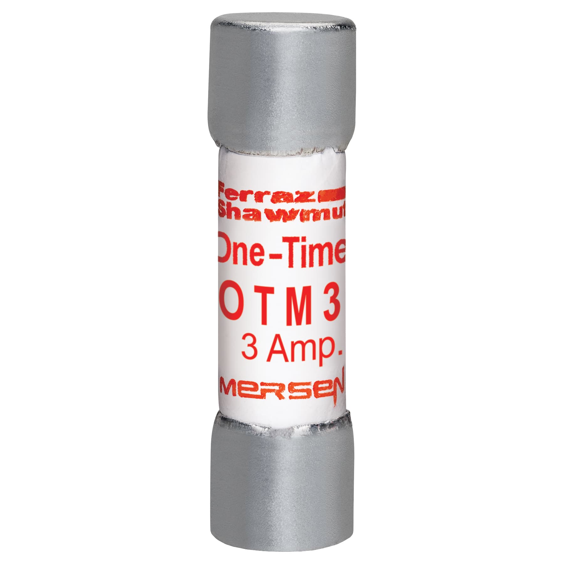 Mersen OTM3 OTM3 Mersen - Fuse OTM - Midget - Fast-Acting 250VAC 3A Ferrule Amp-Trap® Mersen OTM3 OTM3 Mersen - Fuse OTM - Midget - Fast-Acting 250VAC 3A Ferrule Amp-Trap®