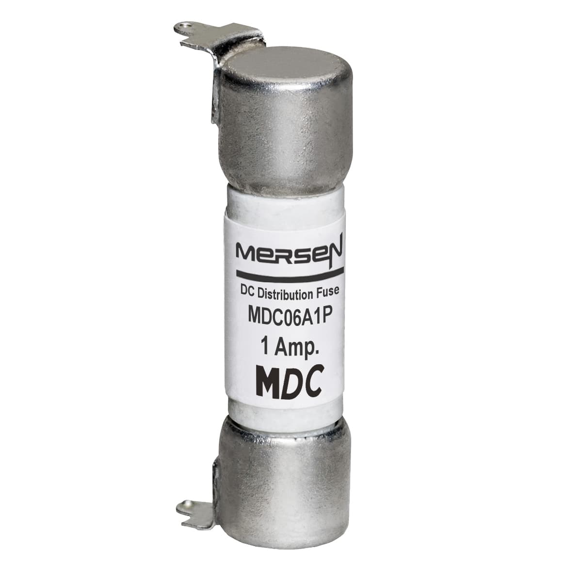 Mersen MDC06A1P MDC06A1P Mersen Fuse MDC06A - DC Distribution 600VAC 600VDC 1A Type Auxiliary Slot Mount Mersen MDC06A1P MDC06A1P Mersen Fuse MDC06A - DC Distribution 600VAC 600VDC 1A Type Auxiliary Slot Mount