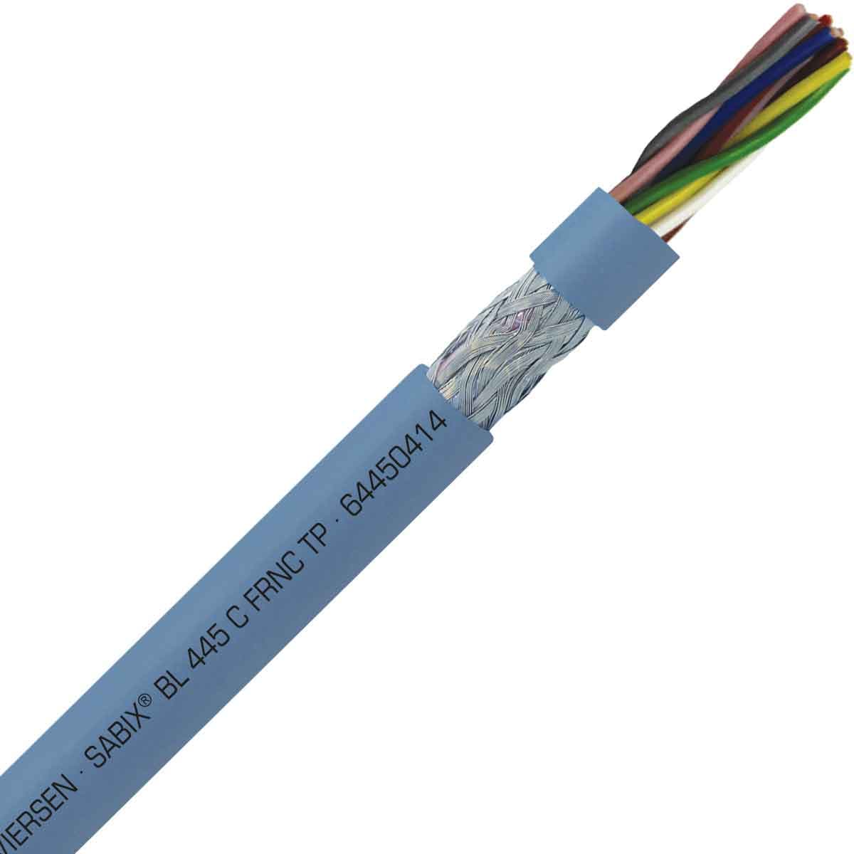 SAB 64450414 SABIX BL 445 C FRNC TP - 26 AWG/4pr, shielded halogen-free flame retardant paired flexible data cable for shipboard, DNV-GL, CE, RoHS SAB 64450414 SABIX BL 445 C FRNC TP - 26 AWG/4pr, shielded halogen-free flame retardant paired flexible data cable for shipboard, DNV-GL, CE, RoHS