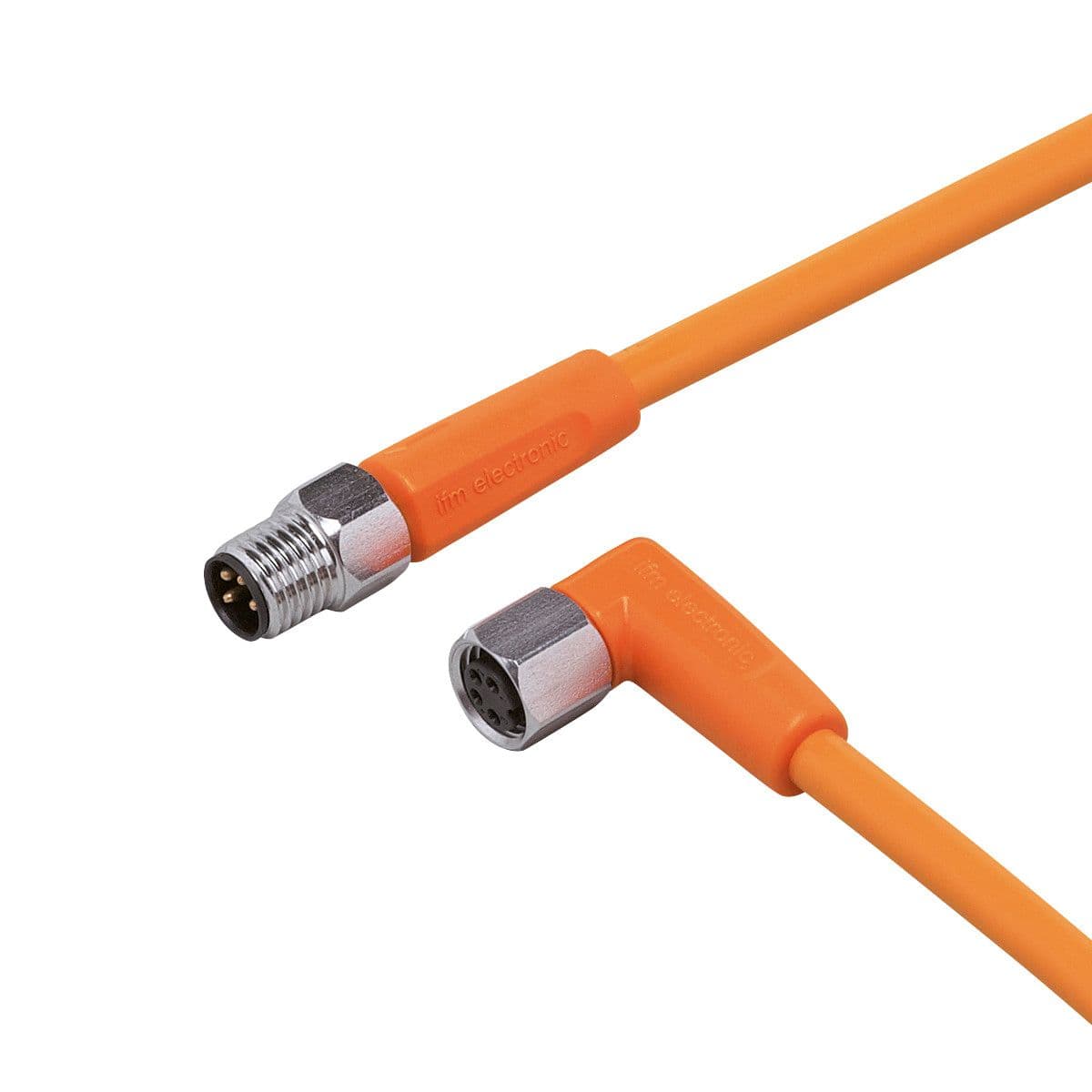 ifm Electronic EVT188 Connection cable, For use in sanitary and wet areas in the food industry, System: Free from silicone; gold-plated contacts; Drag chain suitability, Application: sanitary and wet areas in the food industry, Free from silicone: yes ifm Electronic EVT188 Connection cable, For use in sanitary and wet areas in the food industry, System: Free from silicone; gold-plated contacts; Drag chain suitability, Application: sanitary and wet areas in the food industry, Free from silicone: yes