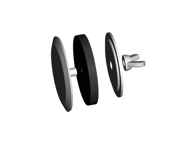 SCE-ASPBG-RAL7035 Part Image. Manufactured by Saginaw Control.