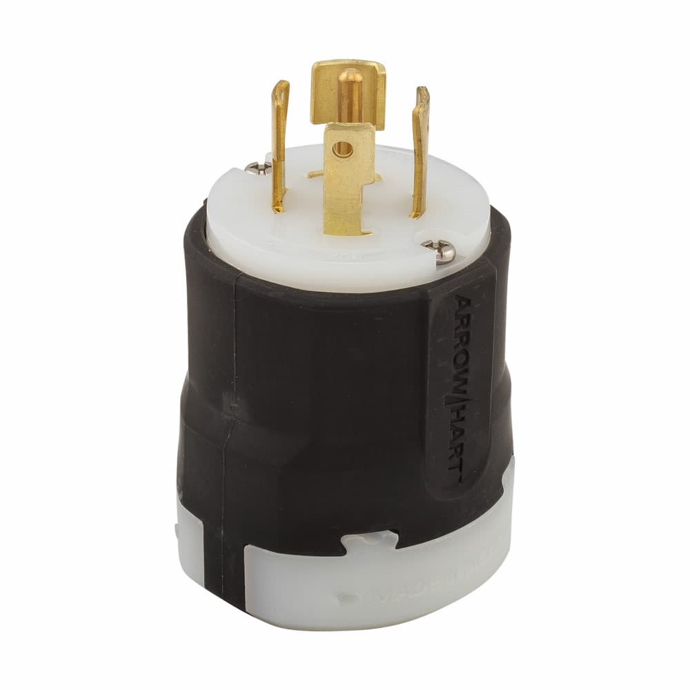Eaton AHL2130PF AHL2130PF Eaton - Eaton locking plug, Flat cable, #16-8 AWG, 30A, Industrial, 120/208V, Back wiring, Black, white, Ultra grip, L21-30, Four-pole, Five-wire, Nylon Eaton AHL2130PF AHL2130PF Eaton - Eaton locking plug, Flat cable, #16-8 AWG, 30A, Industrial, 120/208V, Back wiring, Black, white, Ultra grip, L21-30, Four-pole, Five-wire, Nylon