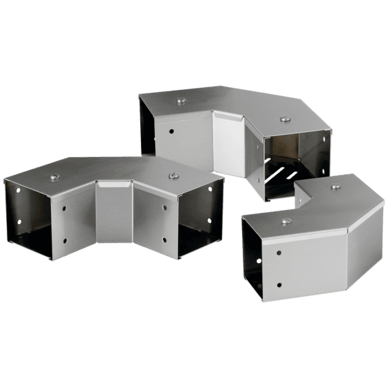 Hoffman CT33PEFCNT90SS 90-Degree Elbows, 3.00x3.00, SS Type 304, Perforated without Tabs Hoffman CT33PEFCNT90SS 90-Degree Elbows, 3.00x3.00, SS Type 304, Perforated without Tabs