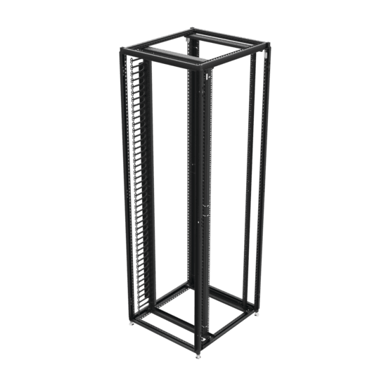 Hoffman PS1CM127 ProLine S1 Vertical Cable Managers, 41.63x2.33, Black RAL 9005, Steel Hoffman PS1CM127 ProLine S1 Vertical Cable Managers, 41.63x2.33, Black RAL 9005, Steel