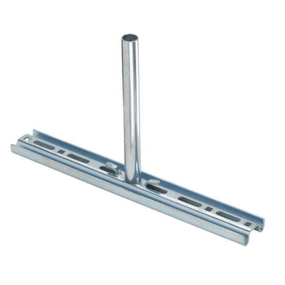 Hoffman QTPCH24BLK Center Hangers, 7.50x24.00x1.00, Black, Steel Hoffman QTPCH24BLK Center Hangers, 7.50x24.00x1.00, Black, Steel