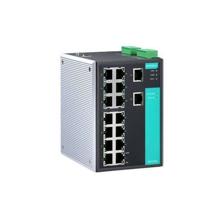 Moxa EDS-516A Managed Ethernet switch with 16 10/100BaseT(X) ports, 0 to 60°C operating temperature Moxa EDS-516A Managed Ethernet switch with 16 10/100BaseT(X) ports, 0 to 60°C operating temperature