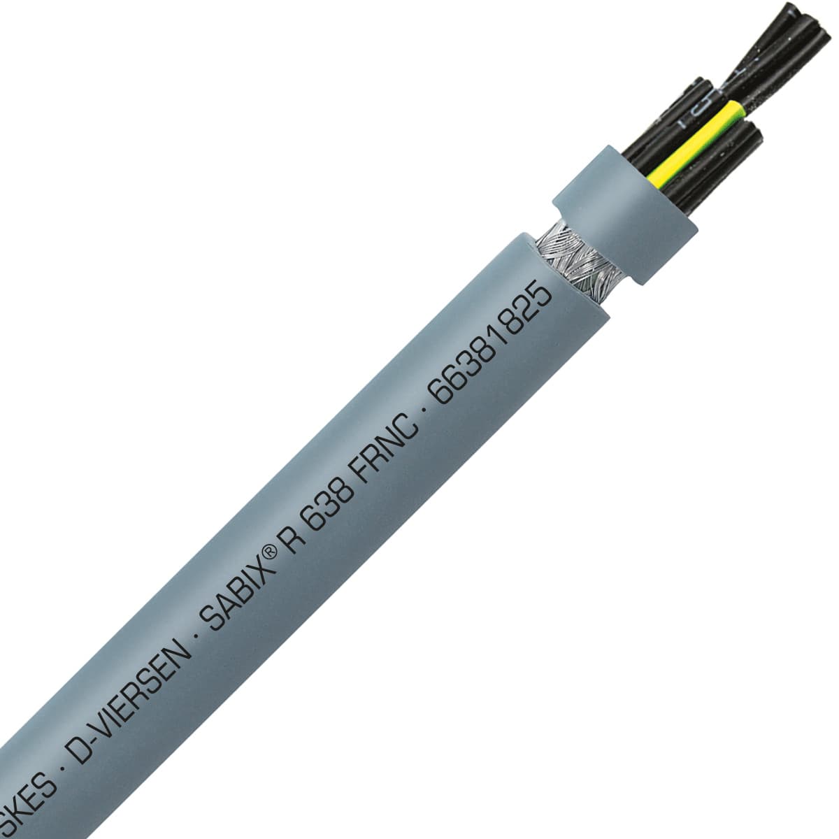 SAB 66381825 SABIX R 638 FRNC - 14 AWG/18c, shielded halogen-free flame retardant rail control cable, CE, RoHS SAB 66381825 SABIX R 638 FRNC - 14 AWG/18c, shielded halogen-free flame retardant rail control cable, CE, RoHS