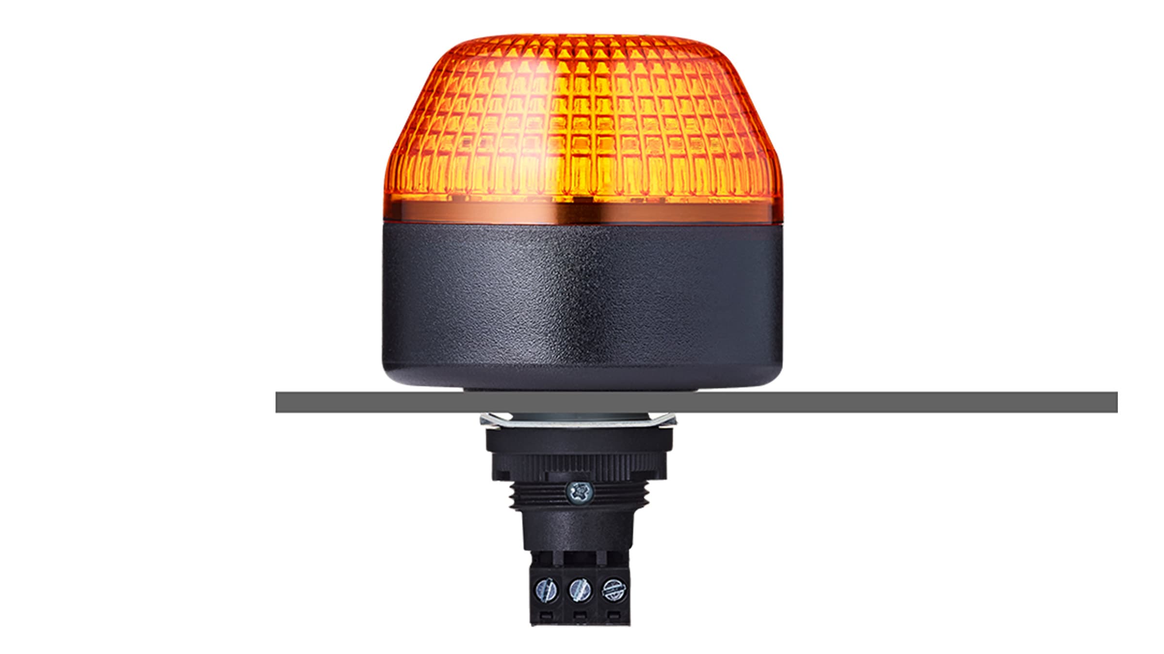 Sprecher + Schuh 802501313 Sprecher + Schuh 802501313 - IBL M22 panel mount LED steady/flashing beacon 230-240 V AC amber, black Sprecher + Schuh 802501313 Sprecher + Schuh 802501313 - IBL M22 panel mount LED steady/flashing beacon 230-240 V AC amber, black