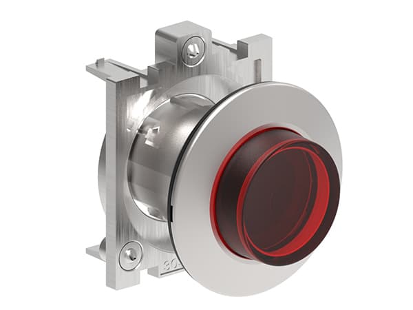 Lovato Electric LPFQL204 LPFQL204 Lovato - Illuminated Push-Push button actuator dia: 30mm Platinum series flat metal, extended. Push ON-Push OFF, red Lovato Electric LPFQL204 LPFQL204 Lovato - Illuminated Push-Push button actuator dia: 30mm Platinum series flat metal, extended. Push ON-Push OFF, red