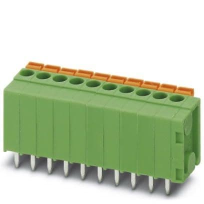 Phoenix Contact 1890015 PCB terminal block, nominal current: 12 A, rated voltage (III/2): 160 V, nominal cross section: 1 mm², number of potentials: 17, number of rows: 1, number of positions per row: 17, product range: FFKDS(A) 1,5/..-V, pitch: 3.81 mm, connection method: Push Phoenix Contact 1890015 PCB terminal block, nominal current: 12 A, rated voltage (III/2): 160 V, nominal cross section: 1 mm², number of potentials: 17, number of rows: 1, number of positions per row: 17, product range: FFKDS(A) 1,5/..-V, pitch: 3.81 mm, connection method: Push