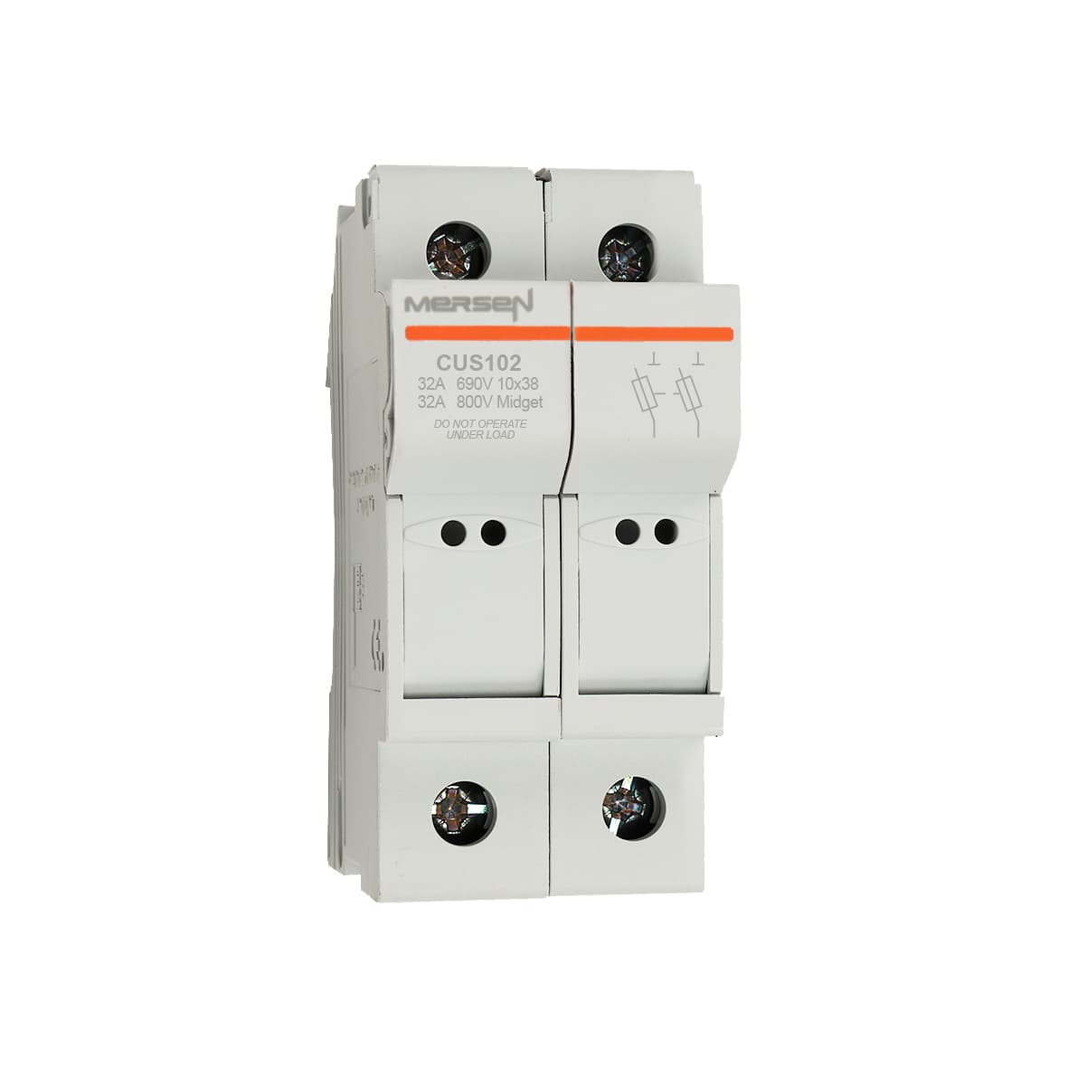 Mersen D1062718 D1062718 Mersen - Fuse Holder IEC+UL/CSA Modulostar® Size 10x38 800VAC UL 1000VDC UL 2-Pole IP20 DIN Rail mounting Mersen D1062718 D1062718 Mersen - Fuse Holder IEC+UL/CSA Modulostar® Size 10x38 800VAC UL 1000VDC UL 2-Pole IP20 DIN Rail mounting