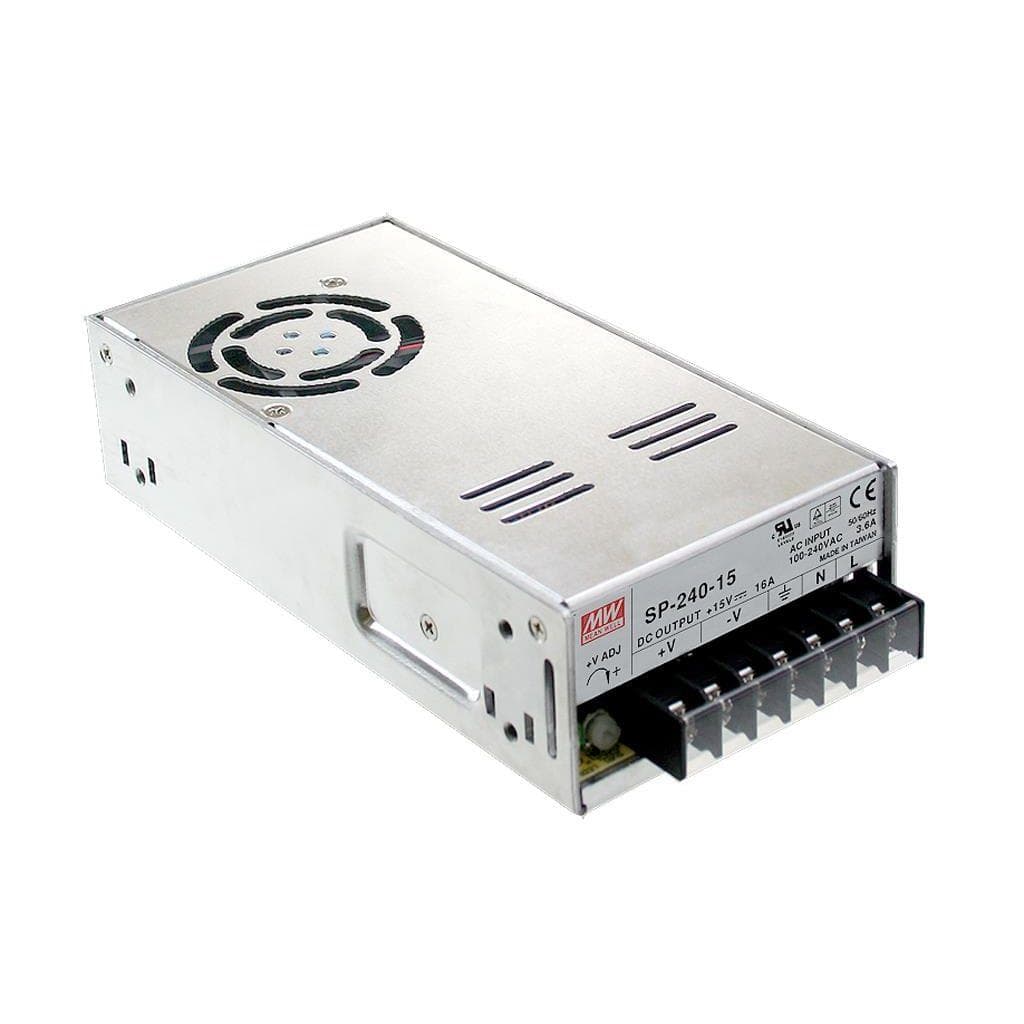 MEAN WELL SP-240-48 AC-DC Enclosed power supply; Output 48Vdc at 5A; PFC; forced air cooling; SP-240-48 is succeeded by RSP-200-48. MEAN WELL SP-240-48 AC-DC Enclosed power supply; Output 48Vdc at 5A; PFC; forced air cooling; SP-240-48 is succeeded by RSP-200-48.