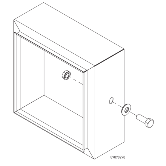 Hoffman AHK10324X UL-Recognized Hardware Kit, Type 4X, 10-32 Hoffman AHK10324X UL-Recognized Hardware Kit, Type 4X, 10-32