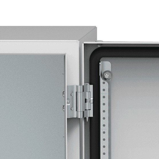 Hoffman MMH02 180 Degree Hinges, MMH, 1.79x0.94x0.72, Zamak, Enclosure Height 31.5-in. or less Hoffman MMH02 180 Degree Hinges, MMH, 1.79x0.94x0.72, Zamak, Enclosure Height 31.5-in. or less